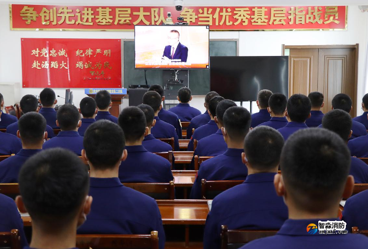 二大队持续掀起学习二十大会议精神新热潮