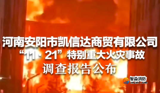 河南致42人亡特大火灾事故调查报告公布！